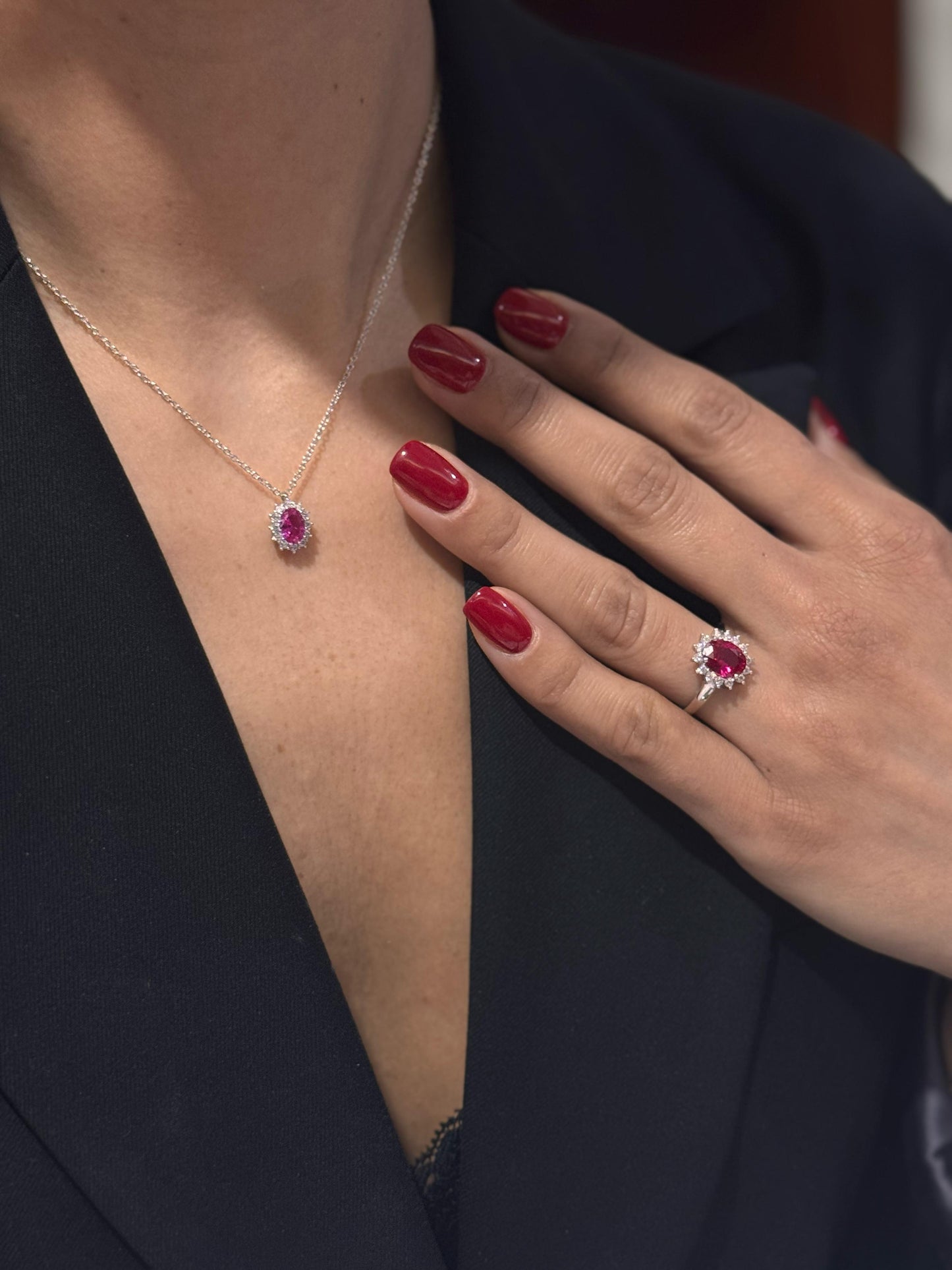 Ciondolo Fenix 925 Ovale