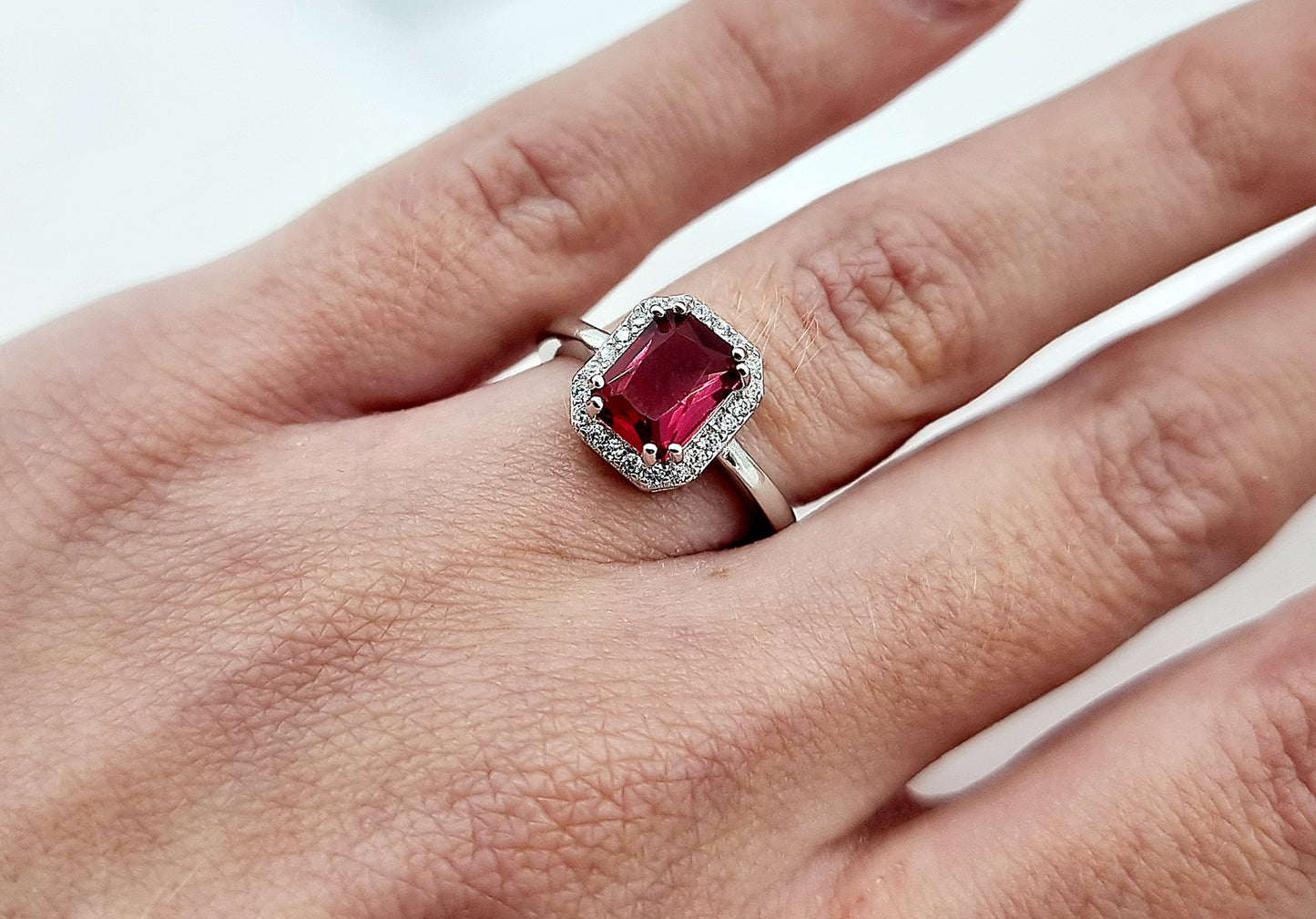 Anello Fenix 925 Rettangolo